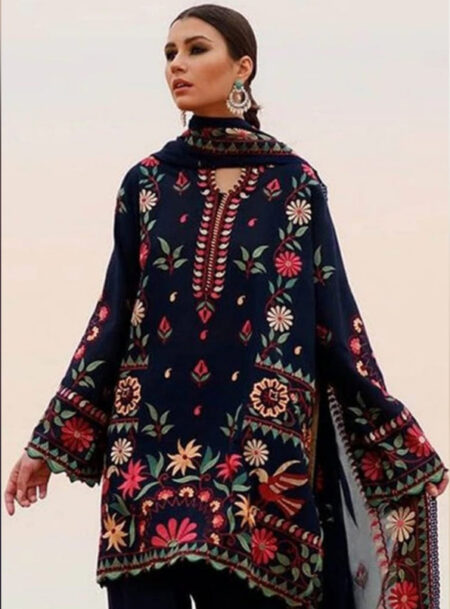 3 Piece Embroider Lawn Dress