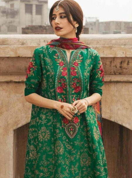 3 Piece Embroider Lawn Dress