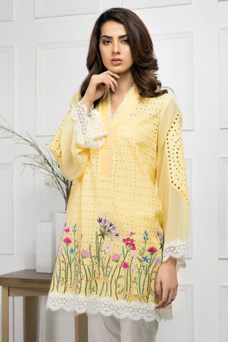 2 Piece Unstitched Heavy Embroidered Lawn Suite