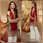 3 Piece Unstitched Embroidered Lawn Suit