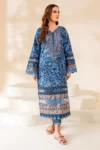 2 Piece Unstitched Heavy Embroidered Lawn Suit
