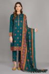 3 Piece Unstitched Heavy Embroidered Lawn Suit ( Fully Embroidered Lawn Dupatta )