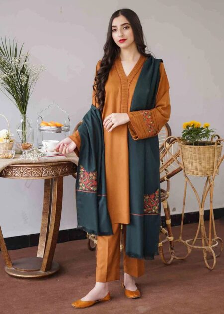 3 Piece Unstitched Heavy Embroidered Airjet Lawn Suit ( Full Embroidered Lawn Dupatta )