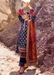3 Piece Unstitched Embroidered Airjet Lawn Suit ( Digital Printed Lawn Dupatta )